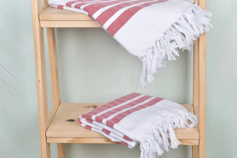 Wedding Towel, Bath towel, Unique Wedding Gift, Turkish Towel Personalized, 68x36 Cotton Chevron Towel, Peshtemal, Custom Towel, Bridal Shower Gift - 5