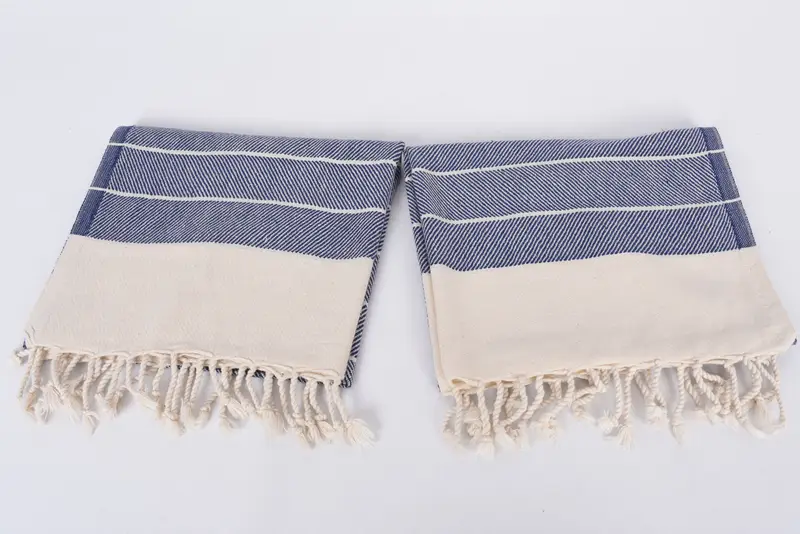 Personalized Gifts, 36x16 Cotton Striped Towel, Wedding Gift, Turkish Towel Monogram, Housewarming Gift, Embroidery Towel, Gift Towel, Kitchen Towel - 6