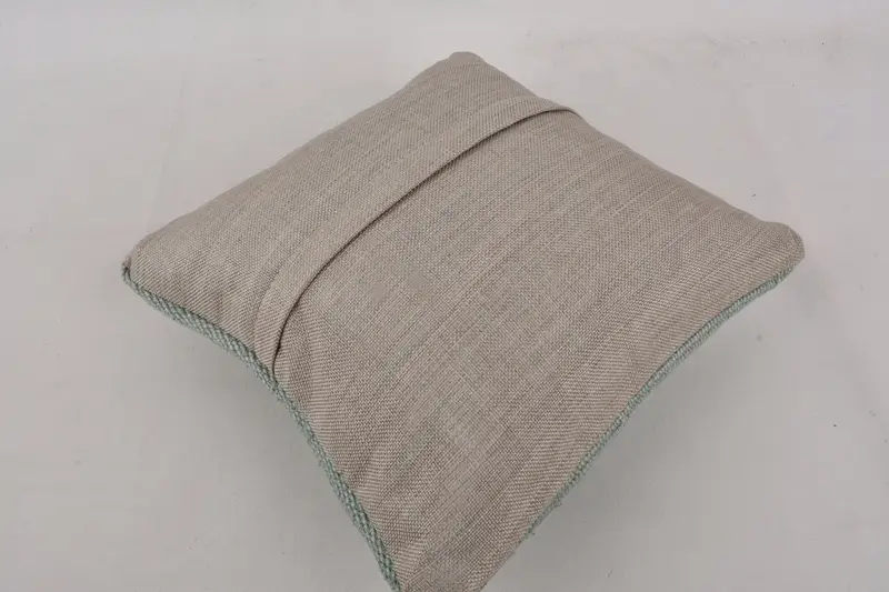 Kilim Pillow, Vintage Kilim Pillow, Vintage Pillow, 12x12 Gray Cushion Cover, Rustic Cushion Cover, Cushion Case, Customized Pillow - 7