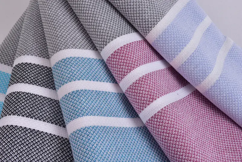 Wedding Anniversary Gift, Gifts For Him, Bachelor Gifts, 68x40 Cotton Striped Towel, Wedding Shower Gift, Unique Wedding Gift, Turkish Towel USA - 5