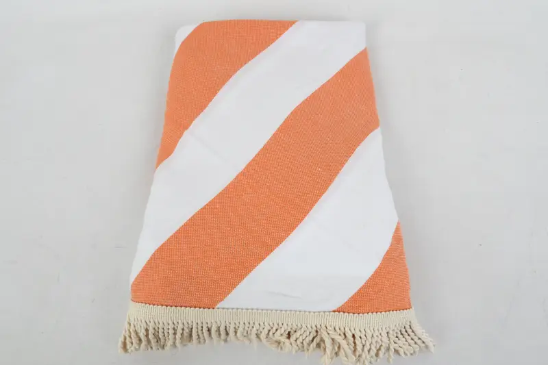 Gym Towel, Bachelorette Party Gifts Bridesmaids, Bridal Shower Favors, Bridal Shower Gift, Merry Christmas Gifts, 64x64 Cotton Striped Round Towel - 8