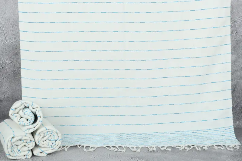 Personalize Gift, Towel With Name, Bridal Shower Gift, Bachelor Bachelorette Party Favors, 70x38 Cotton Striped Design Towel, Bridesmaid Gift - 7
