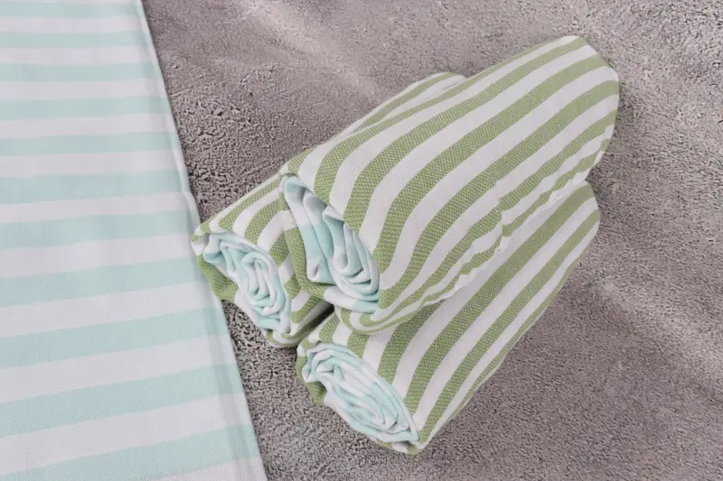 68x36 Cotton Striped Towel, Valentines Day Gift Idea, Quick-Dry Beach Towel, Beach Towel Monogram, Monogram Beach Towel, Monogram Turkish Towel - 8