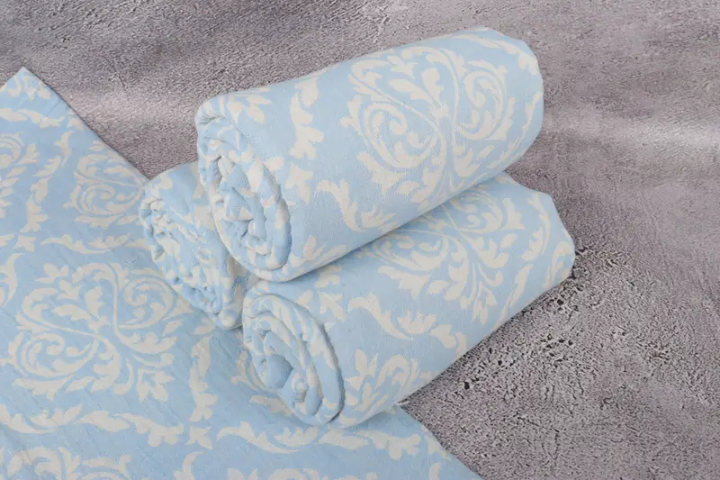 Grandma Gift, Gift For Her, 68x36 Cotton Baroque Towel, Personalized Wedding Gift, Handmade Gift, Traditional Turkish peshtemal for hammam - 8