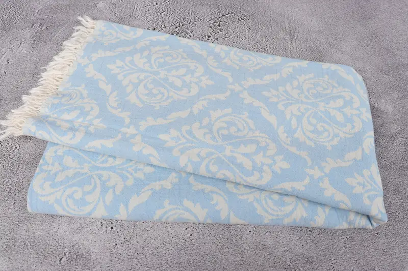 Grandma Gift, Gift For Her, 68x36 Cotton Baroque Towel, Personalized Wedding Gift, Handmade Gift, Traditional Turkish peshtemal for hammam - 7