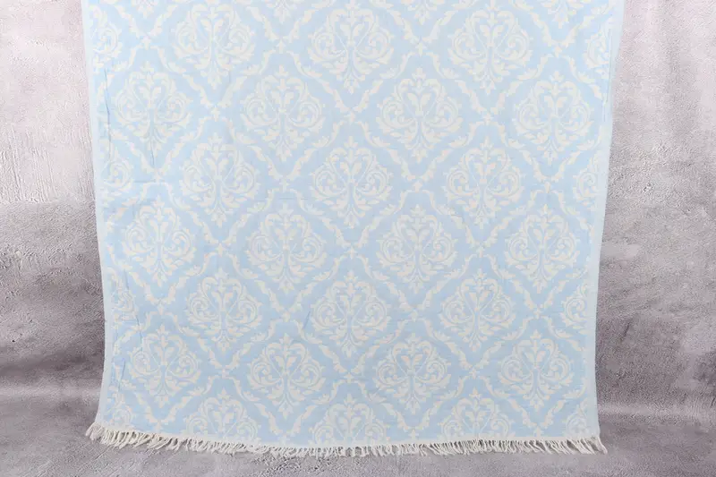 Grandma Gift, Gift For Her, 68x36 Cotton Baroque Towel, Personalized Wedding Gift, Handmade Gift, Traditional Turkish peshtemal for hammam - 1