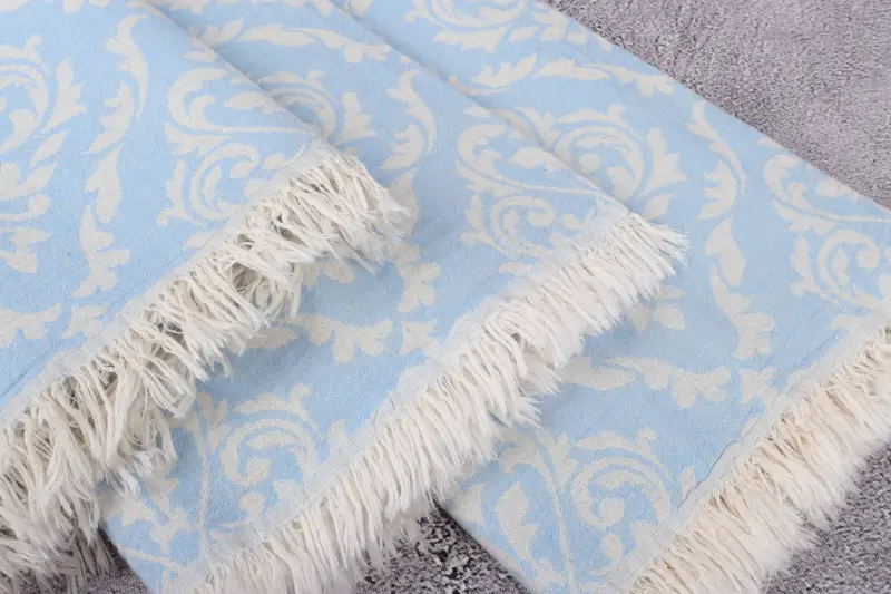 Grandma Gift, Gift For Her, 68x36 Cotton Baroque Towel, Personalized Wedding Gift, Handmade Gift, Traditional Turkish peshtemal for hammam - 6