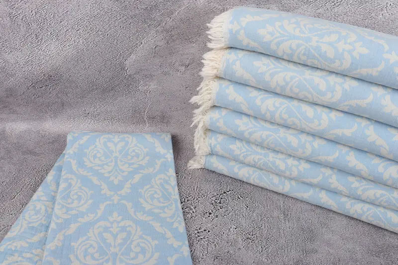 Grandma Gift, Gift For Her, 68x36 Cotton Baroque Towel, Personalized Wedding Gift, Handmade Gift, Traditional Turkish peshtemal for hammam - 3