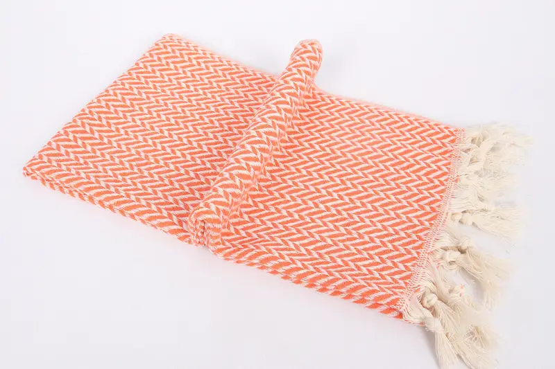 Wedding Gifts Towel, Wedding Gift, Turkish Hand Towel, Bridesmaid Gifts, Bachelor Towel, 36x18 Cotton Chevron Towel, Wedding Hand Made Gift - 6