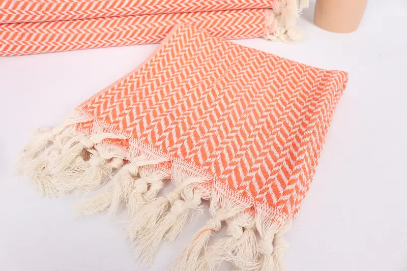 Wedding Gifts Towel, Wedding Gift, Turkish Hand Towel, Bridesmaid Gifts, Bachelor Towel, 36x18 Cotton Chevron Towel, Wedding Hand Made Gift - 5