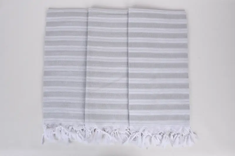 Sand-resistant towel, 70x40 Cotton Striped Towel, Bachelorette Party Gifts Bridesmaids, Anniversary Gift For Her, Personalized Wedding Gift - 7