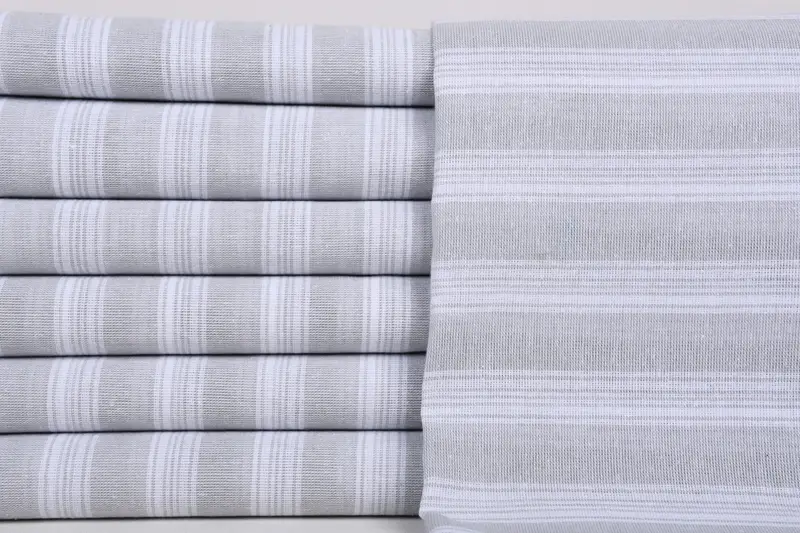 Sand-resistant towel, 70x40 Cotton Striped Towel, Bachelorette Party Gifts Bridesmaids, Anniversary Gift For Her, Personalized Wedding Gift - 1