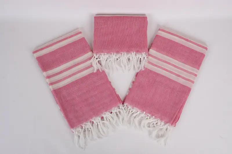 Custom Wedding Towel, Custom Wedding Gifts, 68x40 Cotton Striped Towel, Grandma Gift, Turkish bath towel, Turkish Towel Set, Bachelorette Gifts - 6