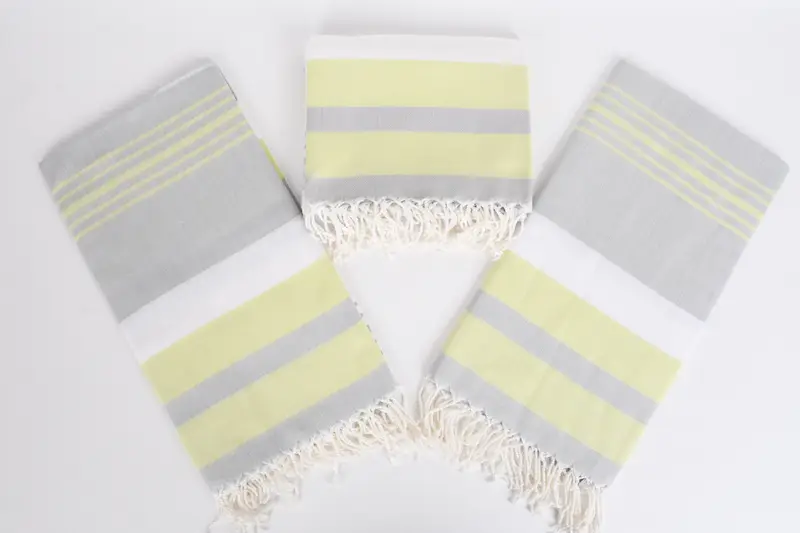 Gift For Him, Wedding Towel, Turkish towel, 70x40 Cotton Striped Towel, Large Turkish Towel, Thin and lightweight Turkish peshtemal, Birthday Gift - 6