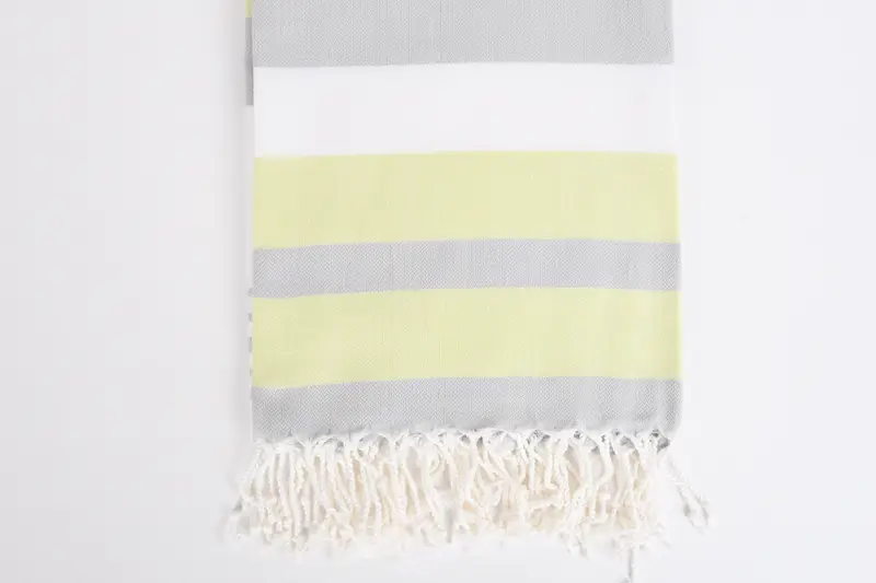 Gift For Him, Wedding Towel, Turkish towel, 70x40 Cotton Striped Towel, Large Turkish Towel, Thin and lightweight Turkish peshtemal, Birthday Gift - 3
