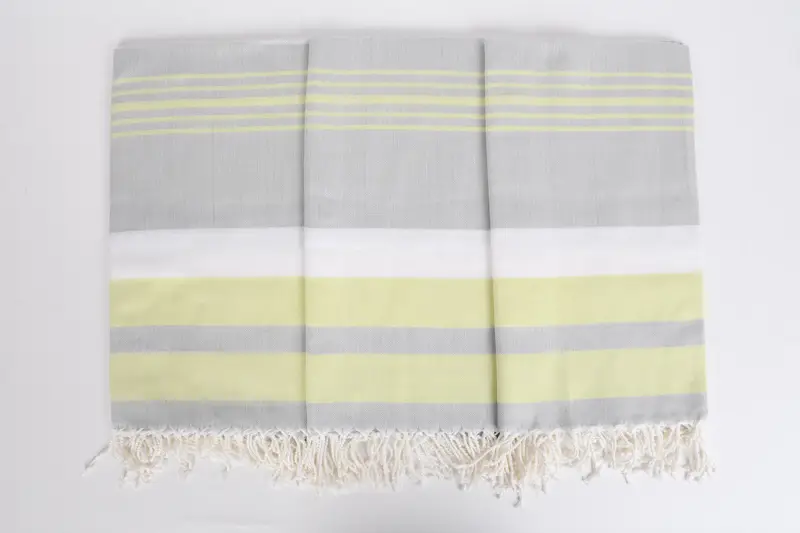 Gift For Him, Wedding Towel, Turkish towel, 70x40 Cotton Striped Towel, Large Turkish Towel, Thin and lightweight Turkish peshtemal, Birthday Gift - 7