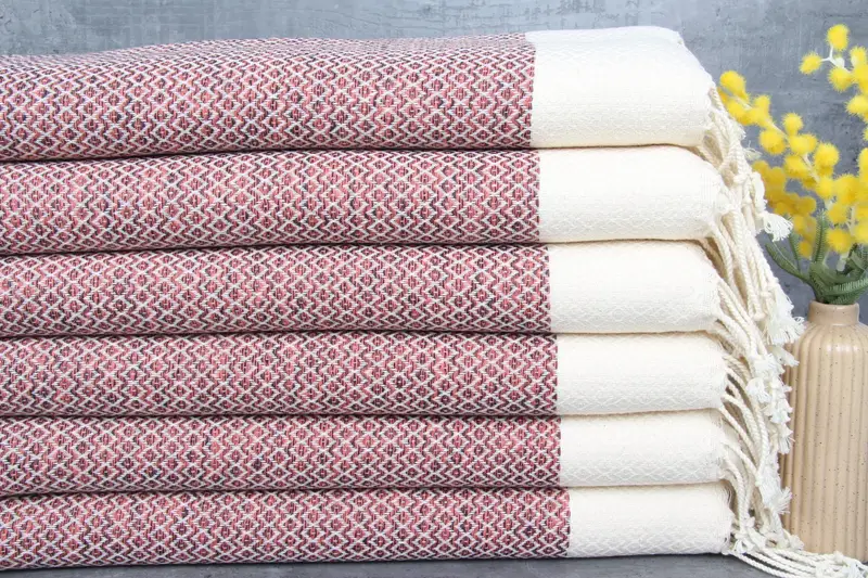 Dish Towel Turkish Organic Cotton Beige, 20x40 Inches