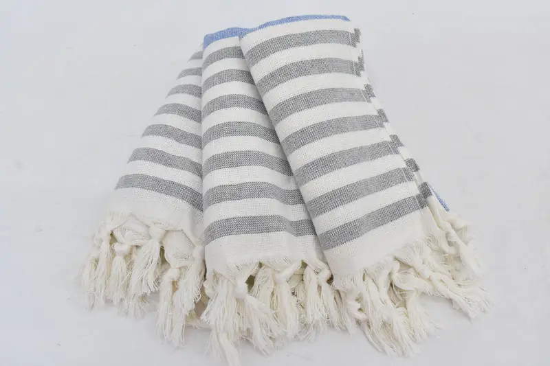 Personalized Dish Towel, 36x18 Cotton Striped Terry Towel, Monogram Hand Towel, Turkish Tea Towel, Bachelorette Gifts, Customized Turkish Towel - 3