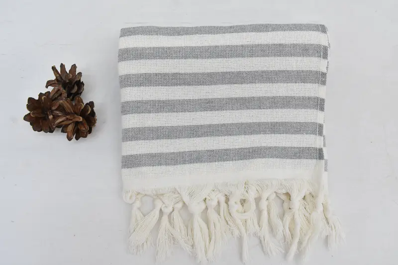 Personalized Dish Towel, 36x18 Cotton Striped Terry Towel, Monogram Hand Towel, Turkish Tea Towel, Bachelorette Gifts, Customized Turkish Towel - 8