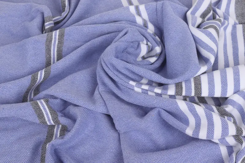 Custom Wedding Gifts, Personalised Gift, Eco-Friendly Turkish Towel, Personalized Gifts, Personalized Gift, 68x40 Cotton Striped Towel, Yoga Towel - 4