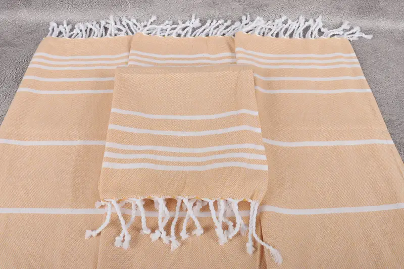 Turkish Hand Towel, Monogram Turkish Bath Towel, Monogram Hand Towel, Bridal Gifts, 38x18 Cotton Striped Towel, Monogrammed Hand Towel, Gift For Her - 4