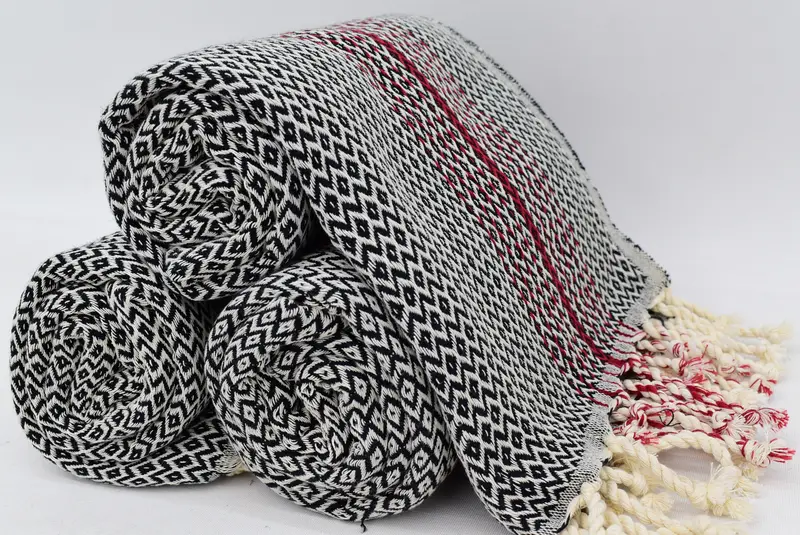 Bestes Strandhandtuch, Schaltuch, maßgeschneiderte Handtücher, Hauswarming -Geschenk, Junggesellengeschenke, 70 x 40 Baumwolldiamanttuch, Baumwolltuch, Peshtemal -Handtuch - 7
