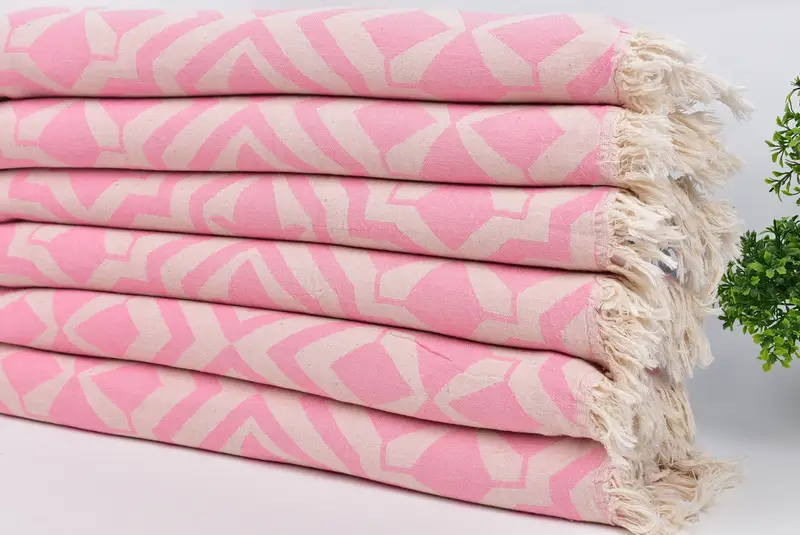 Gift Towel, Gift For Wedding Day, Personalized Hand Towel, Monogram Kitchen Towel, 40x24 Cotton Tulip Patterned Towel, Turkish Towel Hand Towel - 4