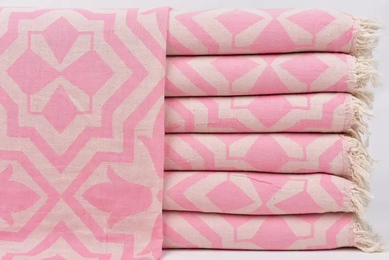 Gift Towel, Gift For Wedding Day, Personalized Hand Towel, Monogram Kitchen Towel, 40x24 Cotton Tulip Patterned Towel, Turkish Towel Hand Towel - 2