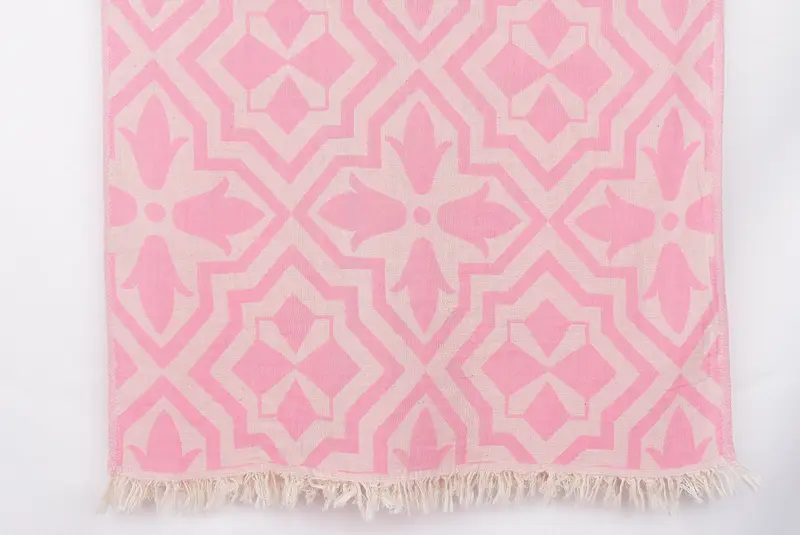 Gift Towel, Gift For Wedding Day, Personalized Hand Towel, Monogram Kitchen Towel, 40x24 Cotton Tulip Patterned Towel, Turkish Towel Hand Towel - 1