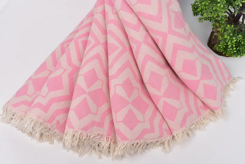 Gift Towel, Gift For Wedding Day, Personalized Hand Towel, Monogram Kitchen Towel, 40x24 Cotton Tulip Patterned Towel, Turkish Towel Hand Towel - 5
