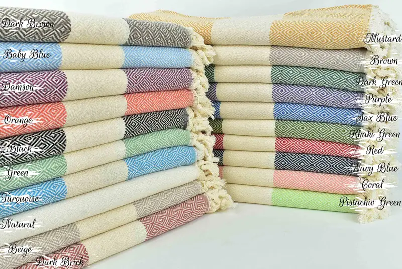 Monogram mutfak havlu, el yapımı hediye, banyo havlu, 36x20 pamuklu elmas havlu, kişiselleştirilmiş hediyeler, hediye kutuları çay havlu, kız gezisi parti lehine - 1