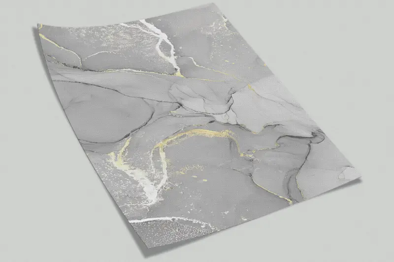 3d Wall Paper, Modern Wall Decor, Wall Paper Peel and Stick, , Gray And Gold Wallpaper, Custom Wall Paper, Luxury Marble Mural, - 8