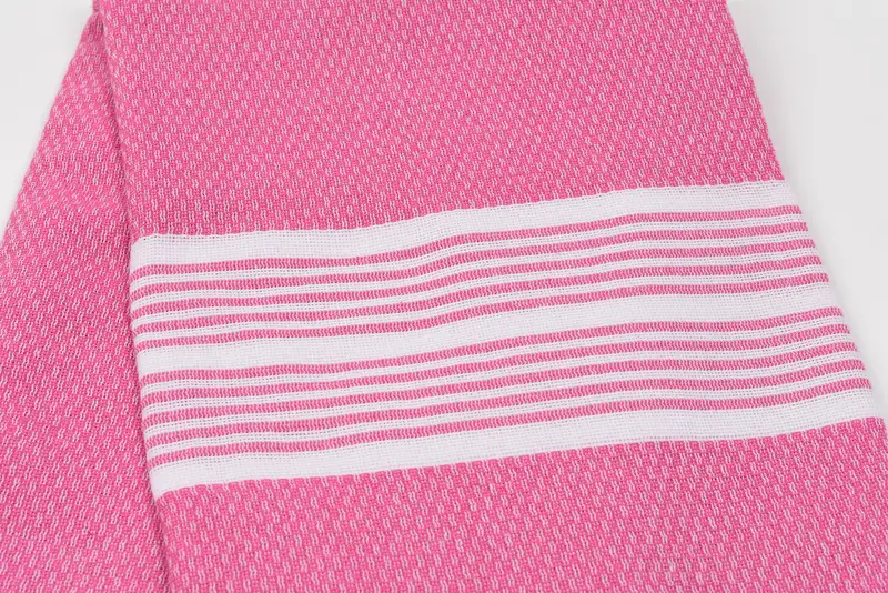 Embroidered Towel, Sand-resistant towel, Turkish Beach Towel Bulk, Turkish towel, Customized Towels, 70x40 Cotton Striped Towel, Beach Size Towel - 4