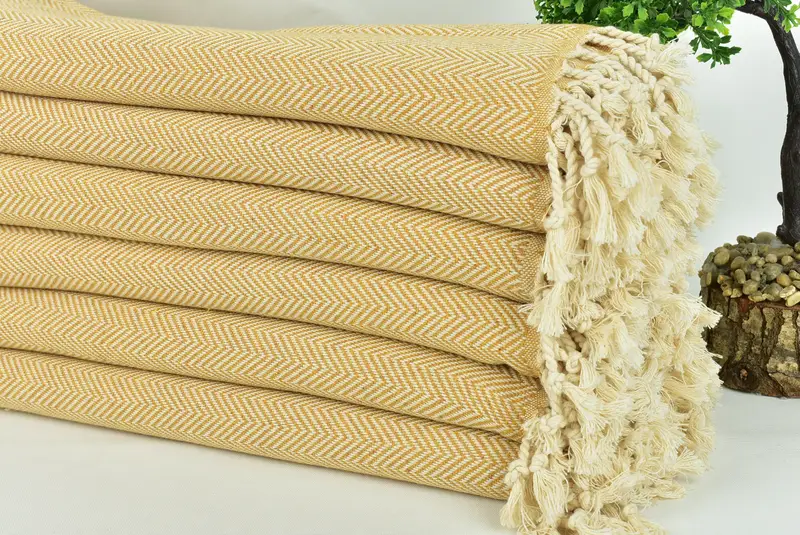 Gift For Him, Holiday Towel, Summer Gift, Beach Towel Bulk, 70x40 Cotton Herringbone Towel, Bridesmaid Gifts Personalized, Bachelorette Party Items - 3