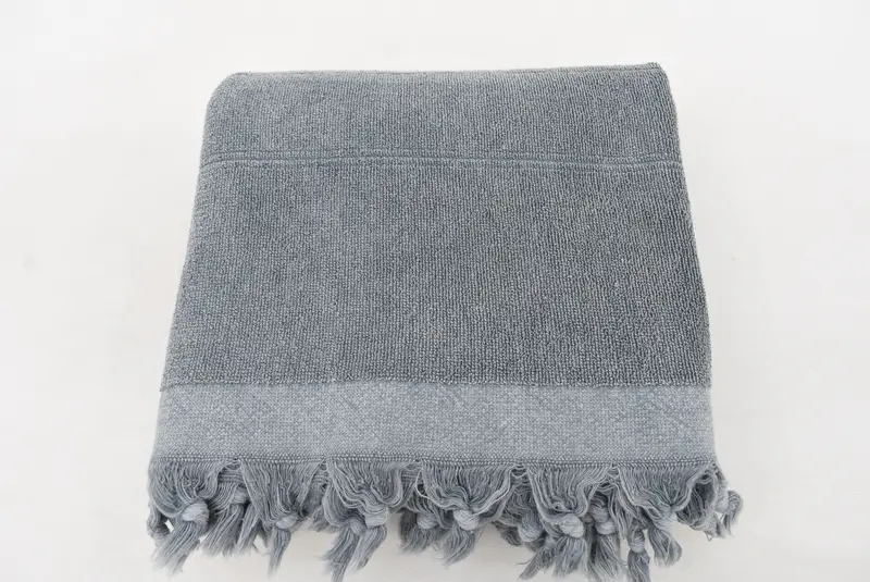 Personalized Wedding Gift, Bridal Party Gifts, Fouta towel, 70x36 Cotton Striped Terry Towel, Peshtemal Towel, Handmade Turkish hammam towel - 6