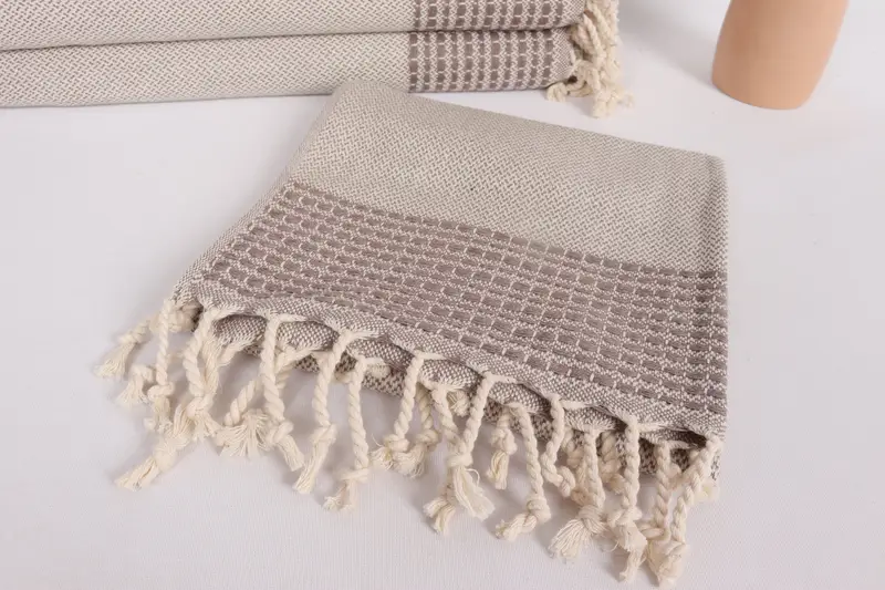 40x20 Cotton Striped Towel, Small Towel, Gifts For Him, Custom Turkish Towel, Personalized Gift, Organic Towel, Custom Hand Towel, Turkish Tea Towel - 5