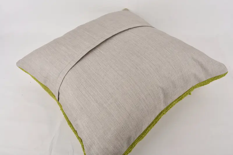 Kilim Pillow Cover, Pillow Sham, Kilim Cushion Sham, Gift Pillow, Morroccon Kilim Cushion Cushion Case, 24x24 Green Cushion Cover - 7