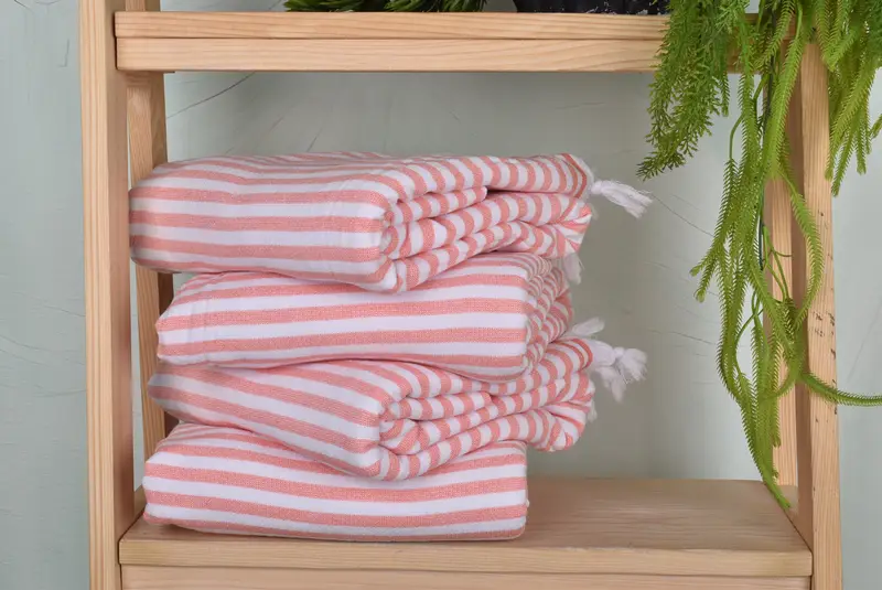 Beach towel, 70x36 Cotton Terry Striped Towel, Bridesmaid Gifts Personalized, Bridesmaid Gift, Luxury towel, Peshtemal Towel, Custom Beach Towels - 7
