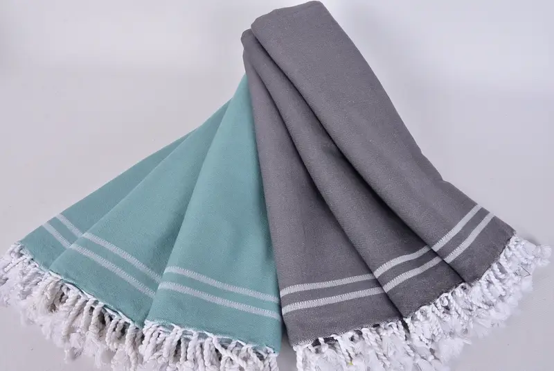 Bridal Shower Gift, Best Beach Towel, Hammam Towel USA, 70x40 Cotton Star Design Towel, Bachelor Towel, Absorbent towel, Summer Towel, Bachelor Gift - 4