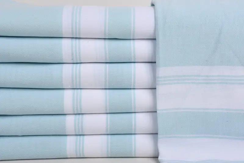 Bridal Shower Gift, Memorial Gift, Quick-dry peshtemal, Sand-resistant towel, Custom Wedding Gift From Bridesmaid, 70x40 Cotton Striped Towel - 1