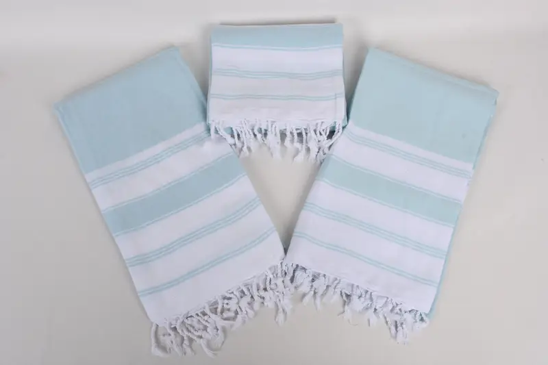 Bridal Shower Gift, Memorial Gift, Quick-dry peshtemal, Sand-resistant towel, Custom Wedding Gift From Bridesmaid, 70x40 Cotton Striped Towel - 6
