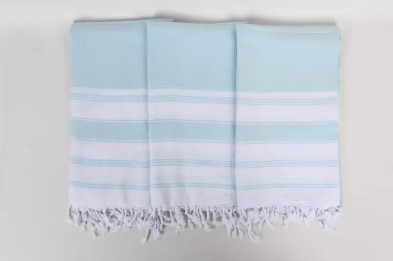 Bridal Shower Gift, Memorial Gift, Quick-dry peshtemal, Sand-resistant towel, Custom Wedding Gift From Bridesmaid, 70x40 Cotton Striped Towel - 7