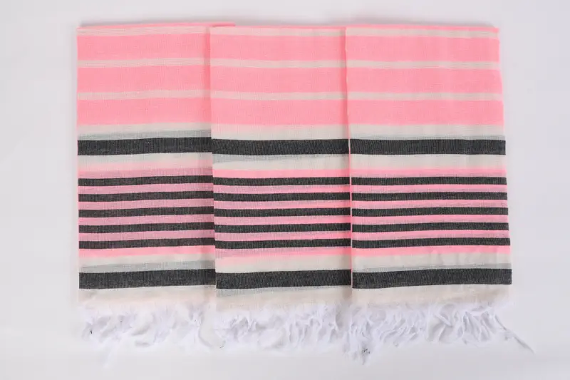 Guest Towel, Grandma Gift, 68x40 Cotton Striped Towel, Travel towel, Best Friend Wedding Gift, Wedding Favors, Custom Towel Beach, Personalized Gift - 7