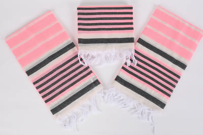 Guest Towel, Grandma Gift, 68x40 Cotton Striped Towel, Travel towel, Best Friend Wedding Gift, Wedding Favors, Custom Towel Beach, Personalized Gift - 6