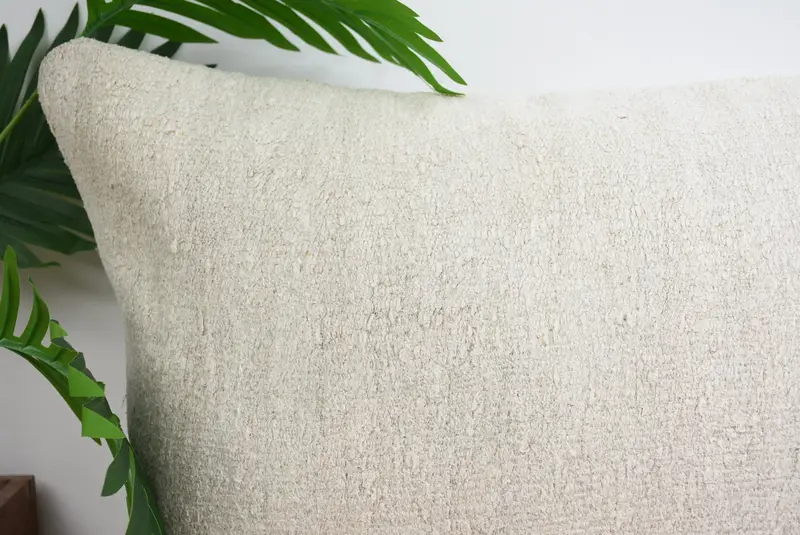 Interior Designer Pillow, Turkish Kilim Pillow, 16x24 White Pillow Case, Christmas Pillow Case, Pillow Case, Handmade Kilim Cushion - 2