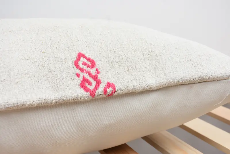Interior Designer Pillow, Turkish Kilim Pillow, 16x24 White Pillow Case, Christmas Pillow Case, Pillow Case, Handmade Kilim Cushion - 7