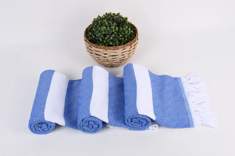 Gift For Him, Bridesmaid Gifts Personalized, Bridesmaid Gift, 70x40 Cotton Diamond Towel, Soft towel, Soft and absorbent Turkish towel, Summer Towel - 8