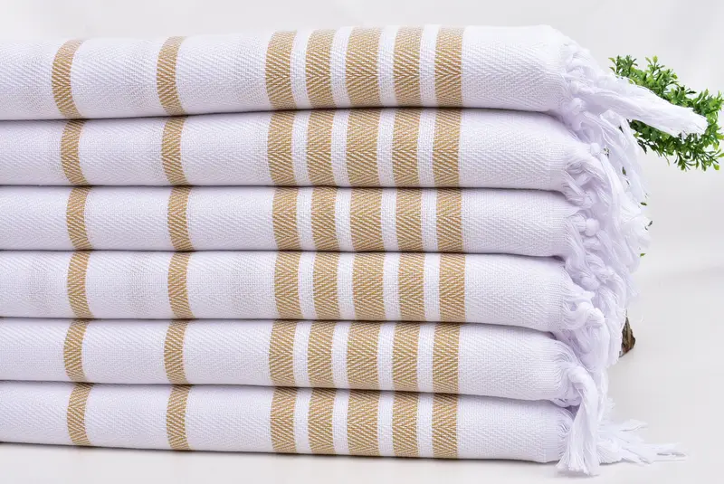 Valentines Gift, 36x24 Cotton Herringbone Towel, Summer Gift, Small Bath Towels, Wedding Favors, Monogrammed Turkish Towel, Gym Towel, Kitchen Towel - 3