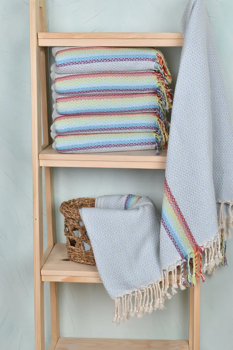 Housewarming Gift, Home Decor Gifts, Xmas Gifts, Bachelor Bachelorette Party Favors, 70x40 Cotton Diamond Towel, Towel With Name, Family Gift Basket - 4