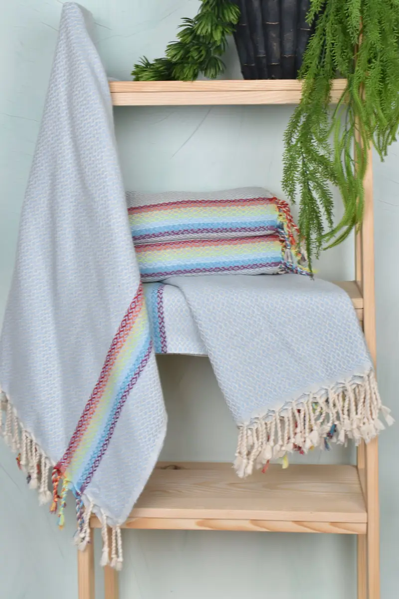 Housewarming Gift, Home Decor Gifts, Xmas Gifts, Bachelor Bachelorette Party Favors, 70x40 Cotton Diamond Towel, Towel With Name, Family Gift Basket - 7
